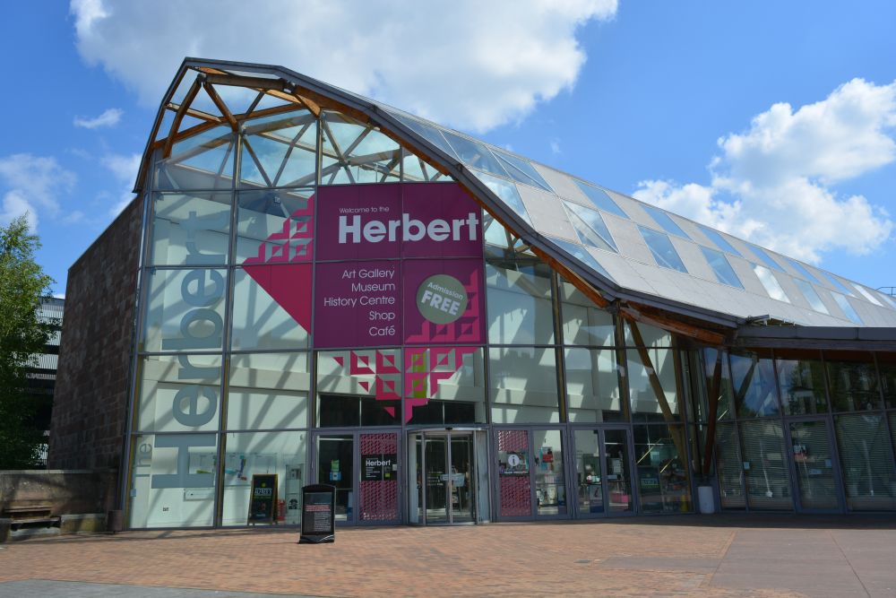 entrance to Herbert Art Gallery & Museum Coventry