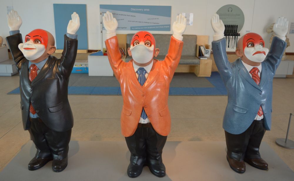 The Men: Un(der)covered, 2008 work by Ved Gupta Herbert Art Gallery & Museum Coventry