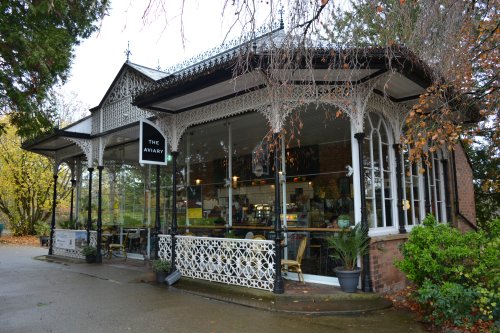 Aviary Cafe in Jephson Gardens Leamington Spa