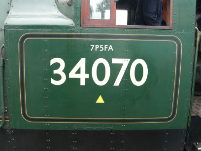 Battle of Britain 34070 MANSTON