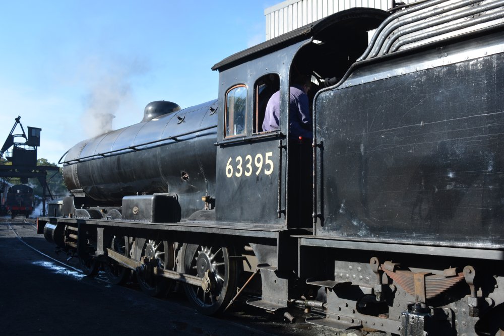 steam locomotive Q6 class 63395