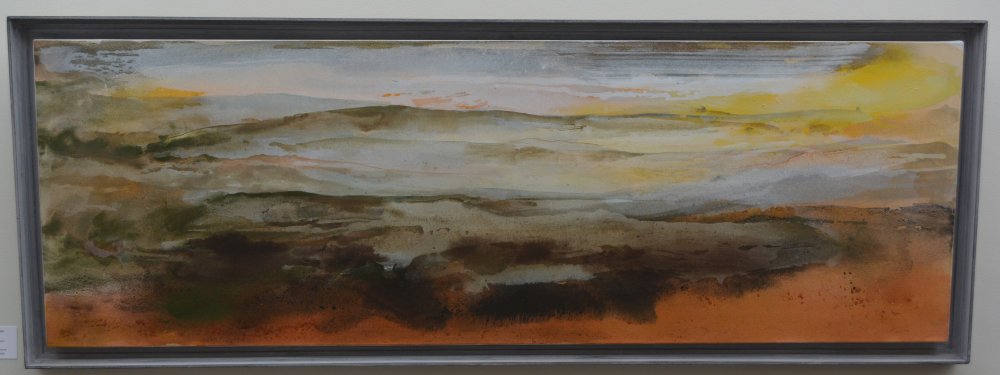 Danby, Last Autumn, Acrylic on canvas, Peter M Hicks, Landscape Artist, North Yorkshire, England