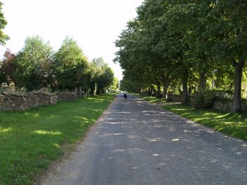 Entering Cold Kirby Village - Walking from Sutton Bank National Park Visitor Centre, North York Moors National Park, North Yorkshire, Northern England