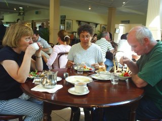 The cafe at Kylemore Abbey, Connemara, Co. Galway, Ireland