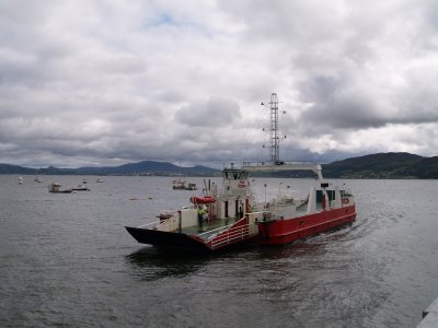 Lough Swilly Ferry, Buncrana (Inishowen Peninsula)-Rathmullan (Fanad Peninsula), Co. Donegal, Ireland (Irish Republic)