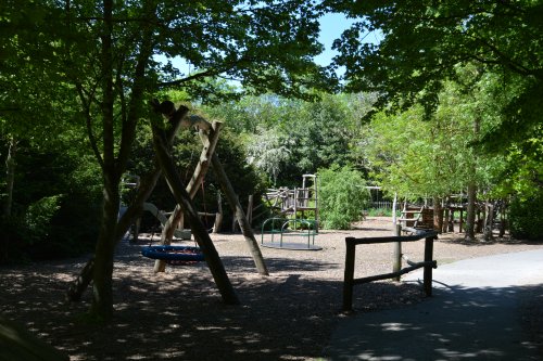 children's play area Fountains Abbey