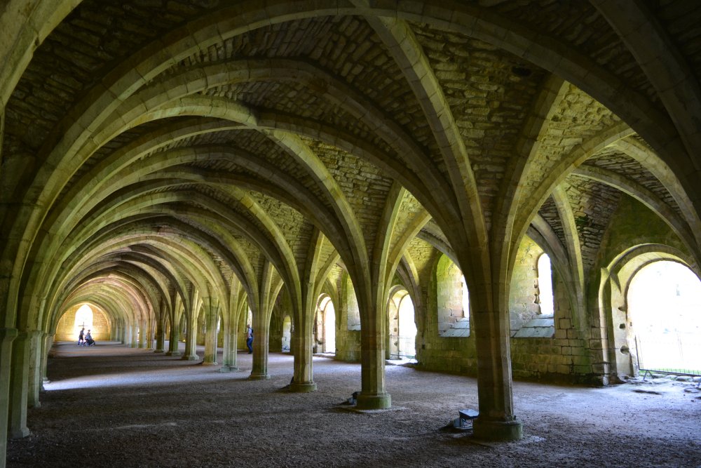 cellarium Fountains Abbey
