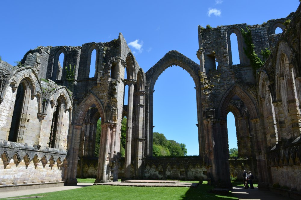 Chapel of the Nine Altars, Chancel and East Window Fountains Abbey
