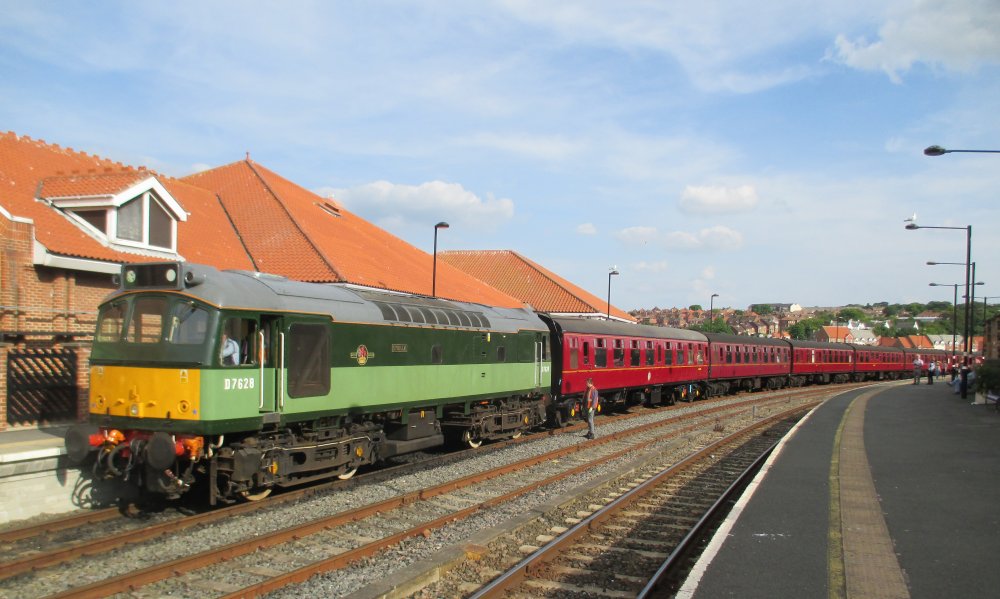 Class 25 diesel locomotive D7628 SYBILLA