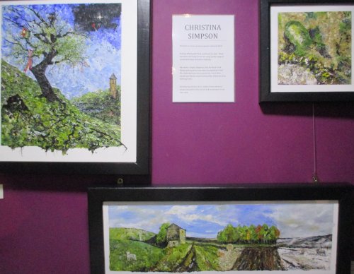 Inspired by ... Gallery, Christina Simpson paintings Moors Centre, Danby
