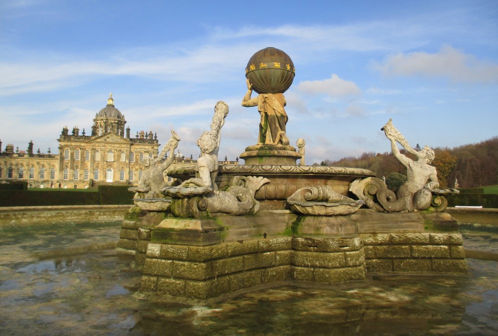 Atlas Fountain Castle Howard