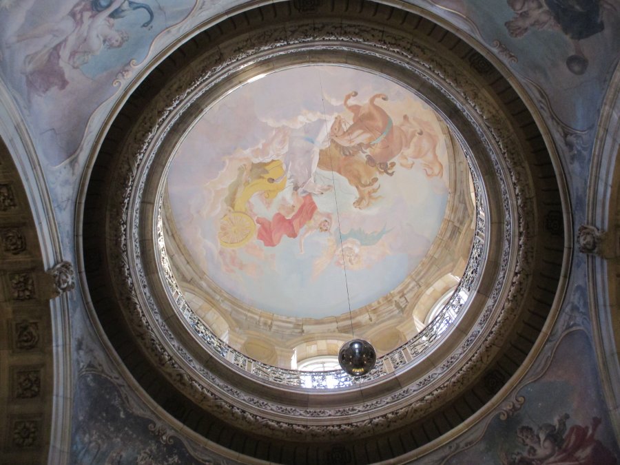 The decorated dome of Castle Howard