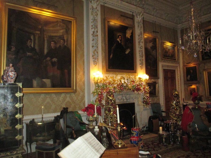 paintings in the Long Gallery of Castle Howard