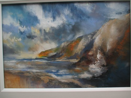 Debbie Loane paintings Inspired by Gallery, Danby National Park Moors Centre