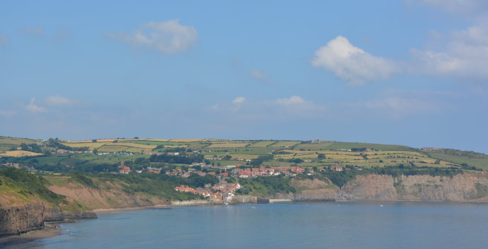 Ravenscar Boggle Hole Robin Hood's Bay circular walk, North Yorkshire