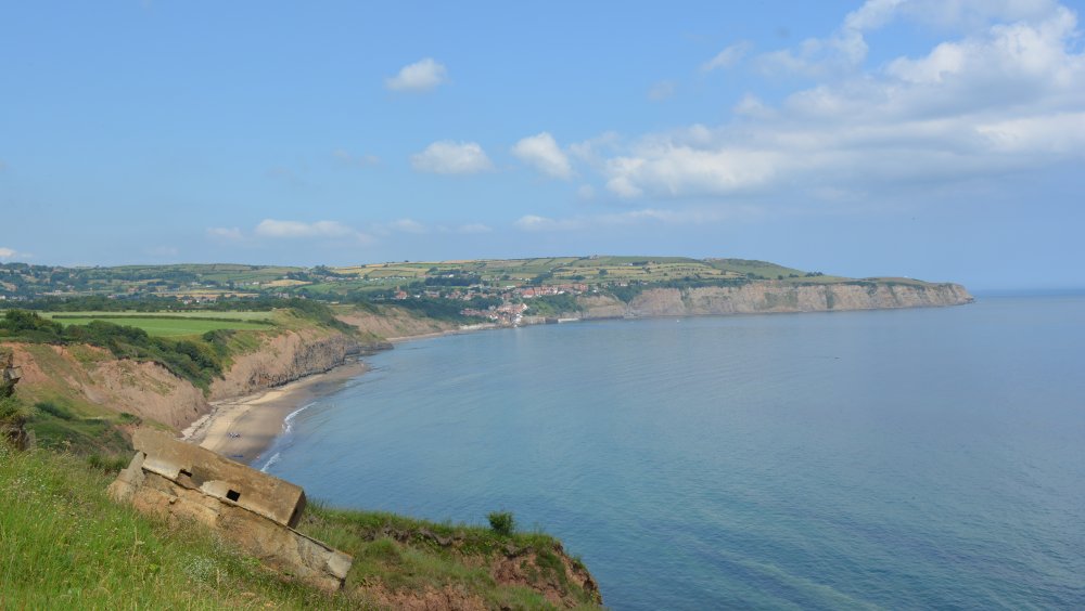 Ravenscar Boggle Hole Robin Hood's Bay circular walk, North Yorkshire