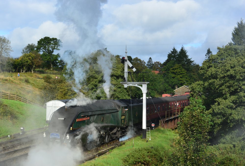 60009 Union of South Africa Class A4 Pacific 4-6-2 Gresley steam locomotive