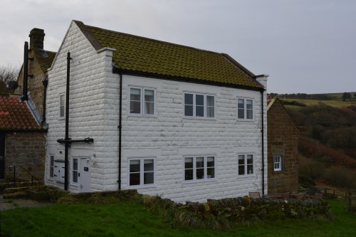 High Peak holiday cottage Ravenscar Robin Hood's Bay, National Trust, North Yorkshire, England