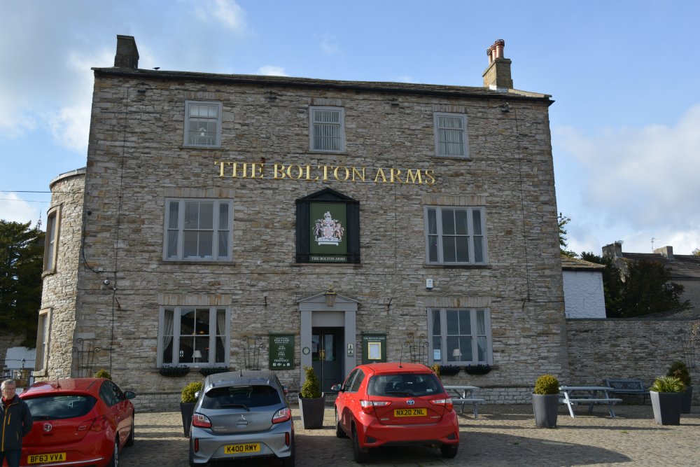 The Bolton Arms Leyburn Shawl Circular walk, North Yorkshire, England
