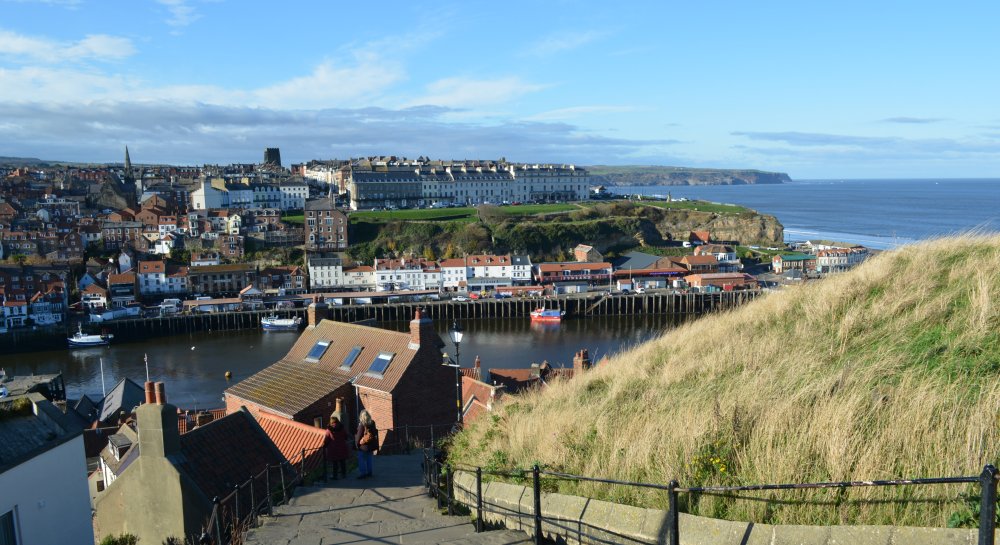 View from the top of the 199 steps, Whitby