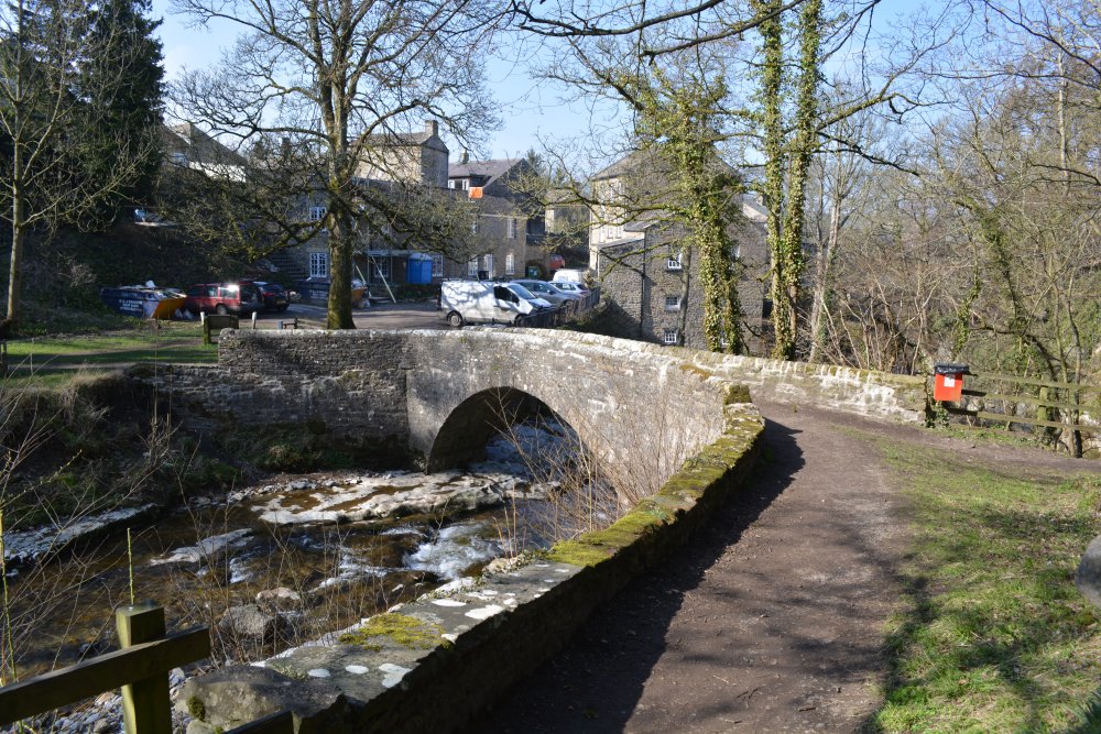 Old bridge by B6160 West Burton, Wensleydale, North Yorkshire