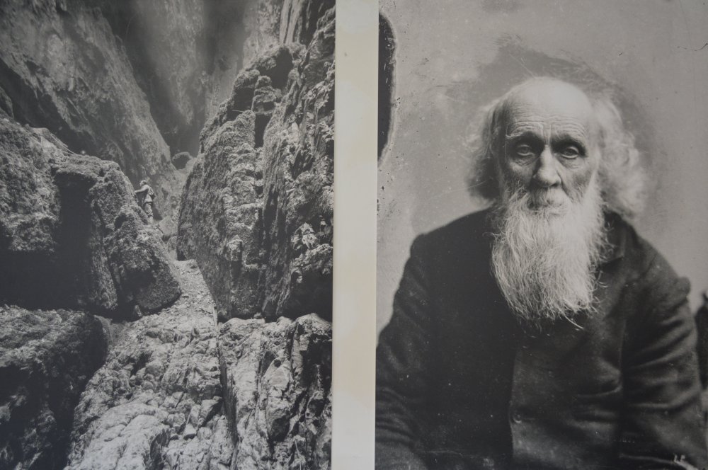 Photograph of a famous mountaineer, who is in the portrait ? The  Folly House Museum, Settle, North Yorkshire Dales