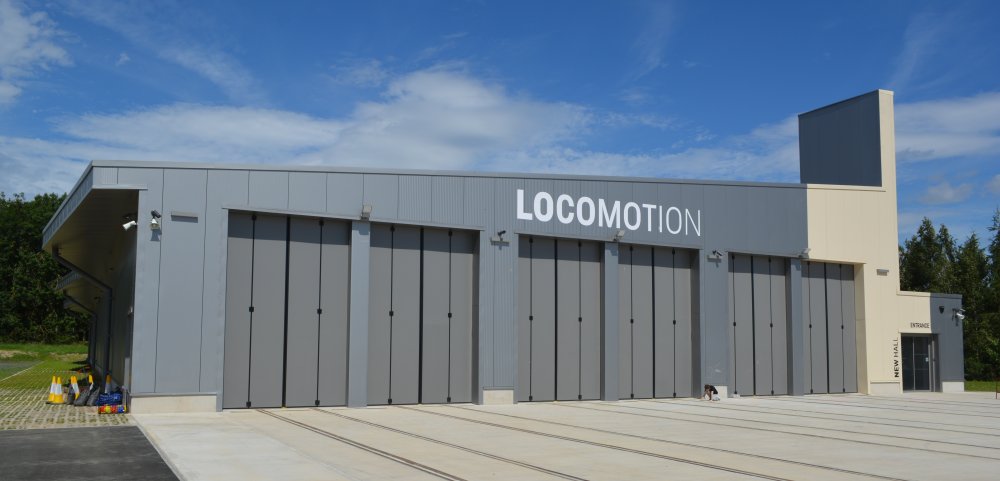 The new building at Shildon NRM
