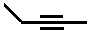 structural skeletal formula of pent-2-yne, 2-pentyne structural positional isomers of molecular formula C5H8 mass 68