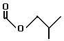 skeletal formula of 2-methylpropyl methanoate